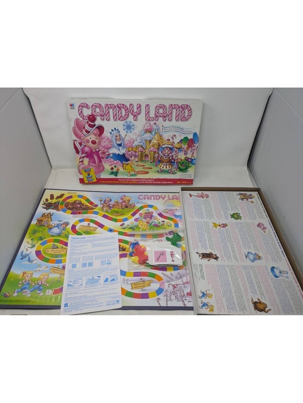 Vintage 1999 Candy Land Board Game by Milton Bradley - COMPLETE